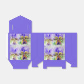 紫色のヴィオラウォーターカラーパーティーケーキのオフィスパボックス フェイバーボックス (折り畳みなし)