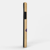 紫色のヴィンテージ蓄音機BT iPhone 5ケース Case-Mate iPhoneケース (裏面/右)