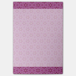 紫色の万華鏡のように千変万化するパターンの付箋のパッド ポストイット