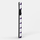 紫色の三角形 Case-Mate iPhoneケース (裏面/右)