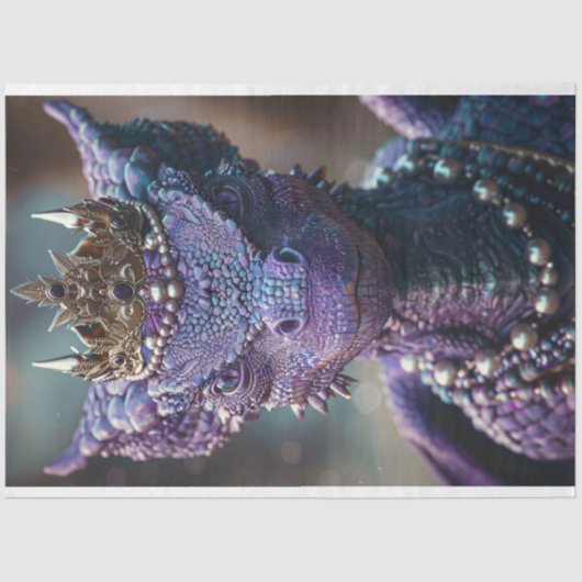 紫色の人々ドラゴンデカップホテル 薄葉紙 (正面)