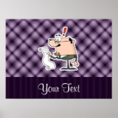 紫色の会計士 ポスター (正面)