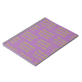 紫色の信仰のノートまたはジャーナル ノートブック