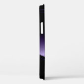 紫色の光沢のある金属ブラシ仕上げアルミニウムの外観 Case-Mate iPhoneケース (裏面 / 右)