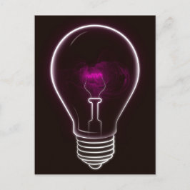 紫色の光 ポストカード