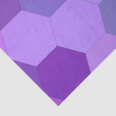 紫色の六角ティッシュペーパー 薄葉紙 (詳細)