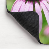 紫色の円錐形の花 マウスパッド (コーナー)