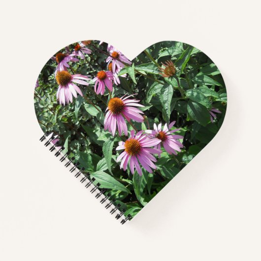 紫色の円錐花序 ノートブック (正面)