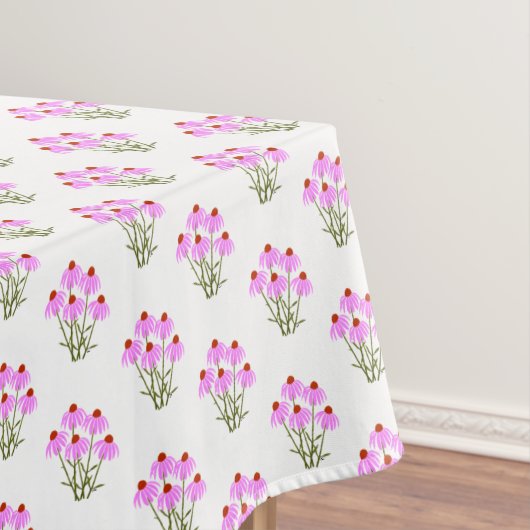 紫色の円錐花 テーブルクロス (インサイチュ)