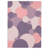 紫色の分子クリップボード クリップボード (裏面)