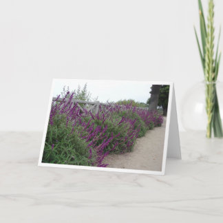 紫色の列 カード