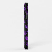 紫色の前足、グリッターの前足、紫のグリッター、犬 Case-Mate iPhoneケース (裏面/右)