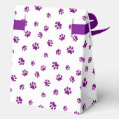 紫色の前部印刷パターン フェイバーボックス (裏面)