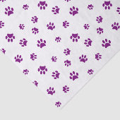 紫色の前部印刷パターン 薄葉紙 (詳細)