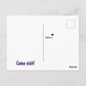 紫色の南に移動し、すべての移動 ポストカード (裏面)