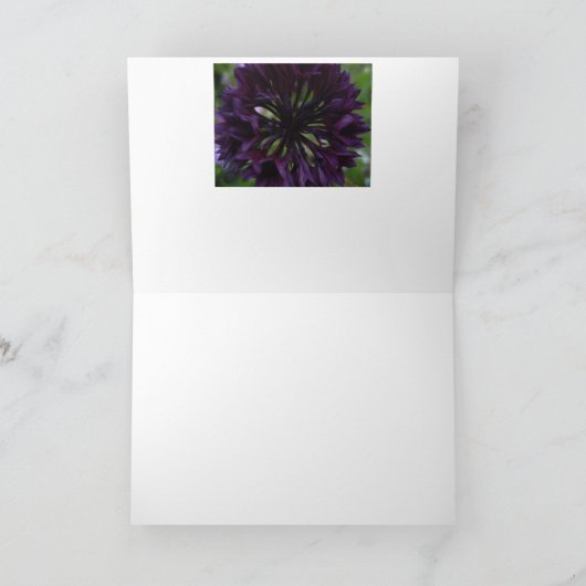 紫色の反射 カード (内部)