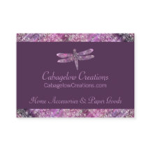 紫色の古さび: トンボ