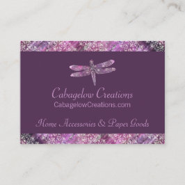 紫色の古さび: トンボ 名刺