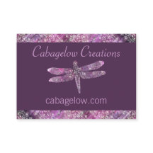 紫色の古さび: トンボ