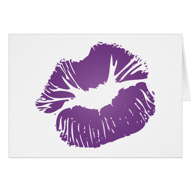 紫色の唇 (正面横)