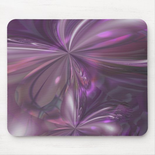 紫色の囁き マウスパッド (正面)