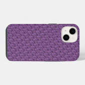 紫色の四角形 iPhoneケース (裏面横)