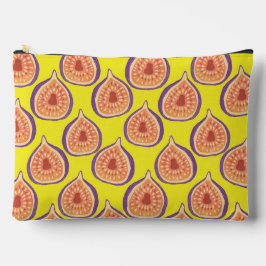 紫色の図 アクセサリーポーチ