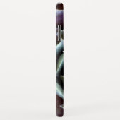 紫色の多肉質のクローズアップ Case-Mate iPhoneケース (裏面/右)