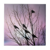 紫色の夜空 タイル (正面)