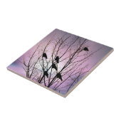 紫色の夜空 タイル (側面)