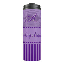 紫色の夢のコンボのデザインwのモノグラム タンブラー