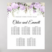 紫色の大きなフローラ5結婚 – 表 ポスター (正面)