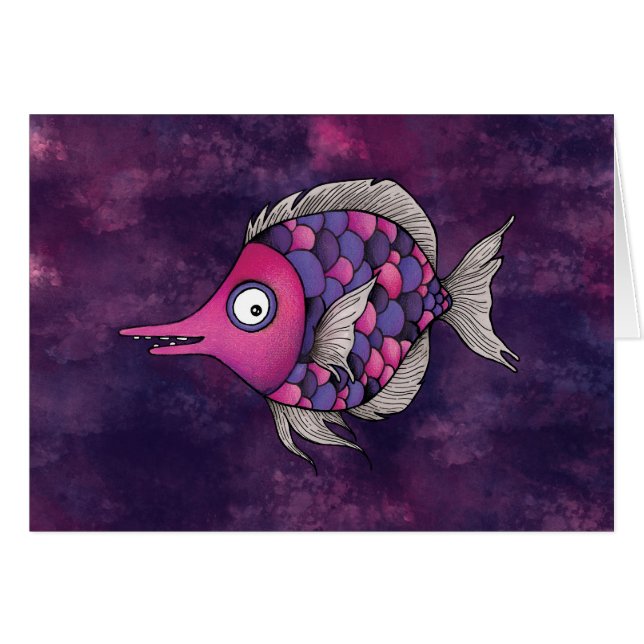 紫色の天使 (正面横)