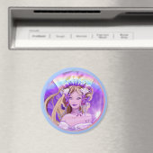 紫色の太陽の妖精マグネット マグネット (インサイチュ (食洗機))