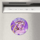 紫色の太陽の妖精マグネット マグネット (インサイチュ (食洗機))