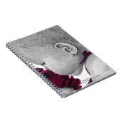 紫色の女の子1のノート ノートブック (右側)