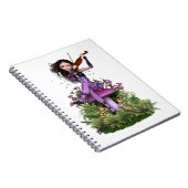 紫色の妖精の~の菓子のメロディー ノートブック (右側)