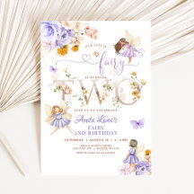 紫色の妖精バタフライマジカルフローラ2nd誕生日