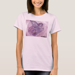 紫色の妖精 Tシャツ