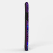 紫色の孔雀のiphone 5の箱 Case-Mate iPhoneケース (裏面/右)