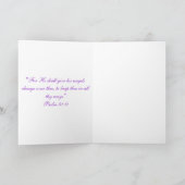 紫色の守り神 カード (内部)