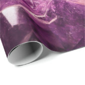 紫色の宝石の包装紙 ラッピングペーパー (ロールコーナー)