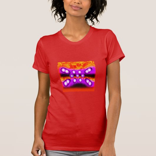 紫色の宝石 Tシャツ (正面)