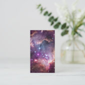 紫色の小さなマゼラン雲 名刺 (スタンド正面)