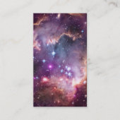 紫色の小さなマゼラン雲 名刺 (正面)