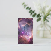 紫色の小さなマゼラン雲 名刺 (スタンド正面)