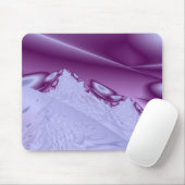 紫色の山の威厳のマウスパッド マウスパッド (マウス)