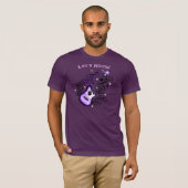 紫色の岩_ Tシャツ (正面フル)