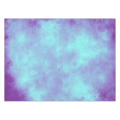 紫色の嵐の雲エフェクトTableloth テーブルクロス (正面(横))