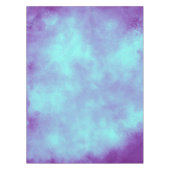 紫色の嵐の雲エフェクトTableloth テーブルクロス (正面)